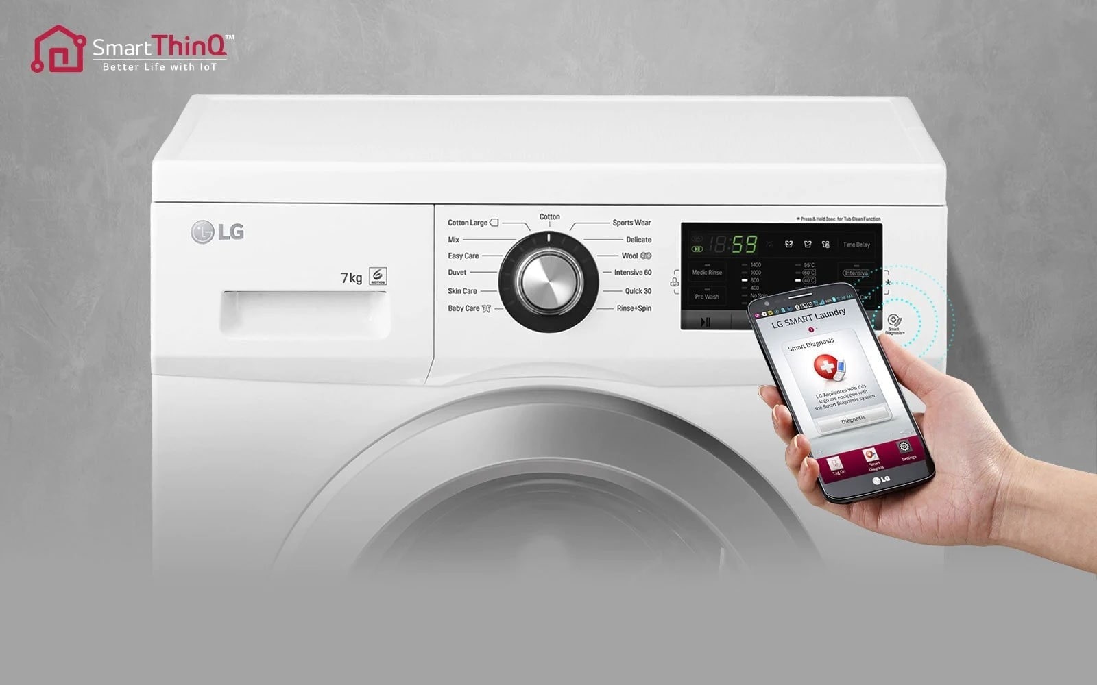 Intensive 60 lg washing machine discount